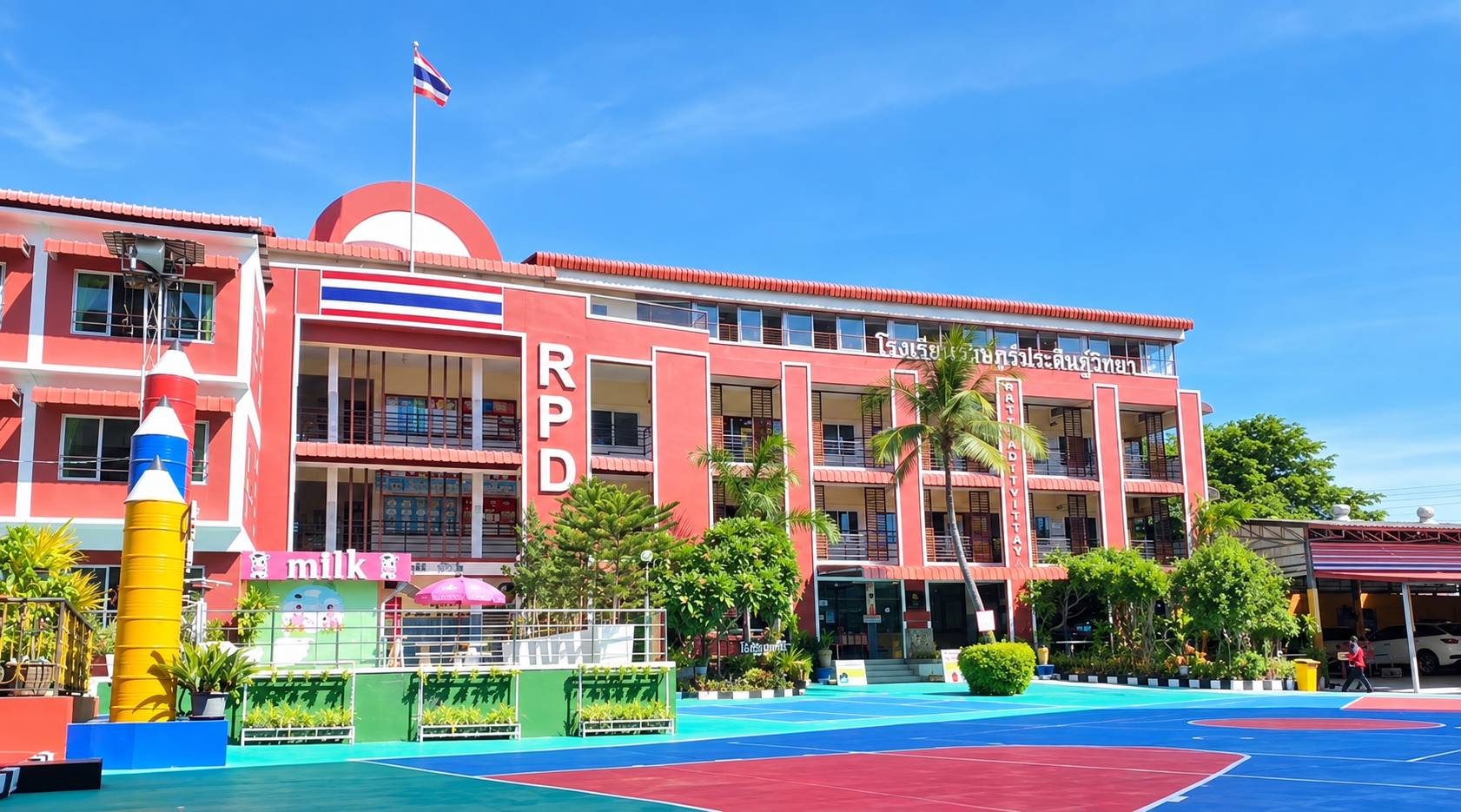 บรรยากาศโรงเรียน